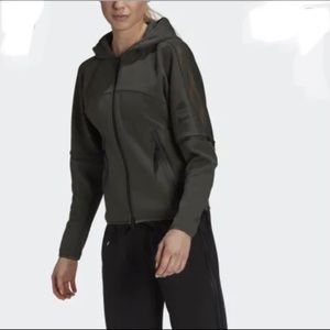 Adidas Parley Hooded Sweatshirt Track Top Jacket